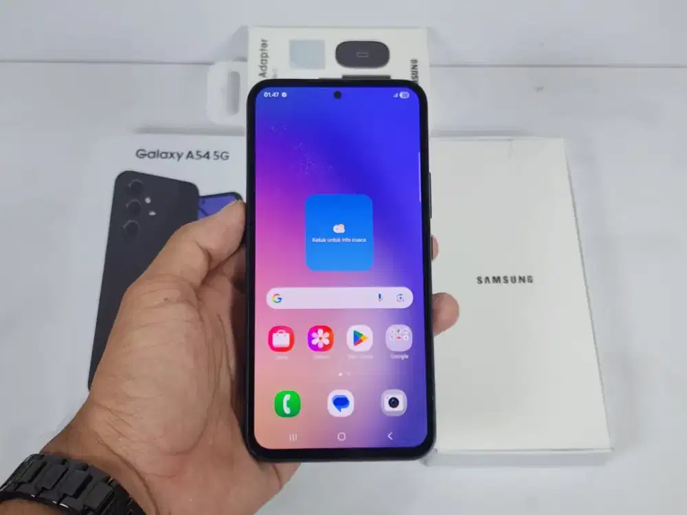 Samsung A54 5G NFC 8/256 mulus fullset Resmi SEIN