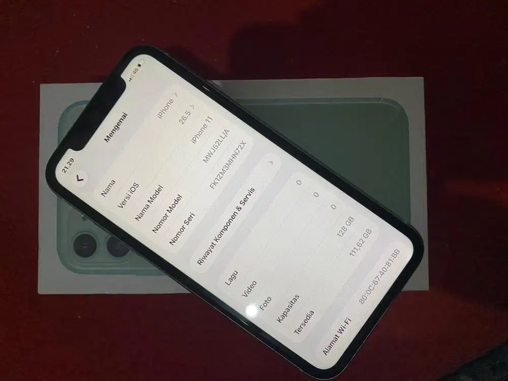 Iphone 11 128GB fullset