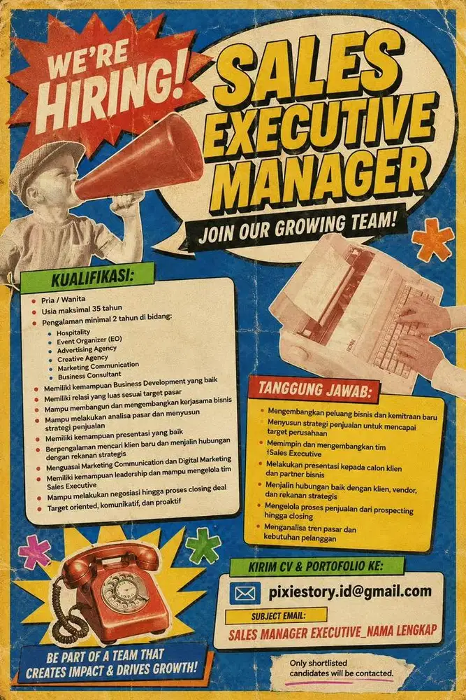 Sales executive manager