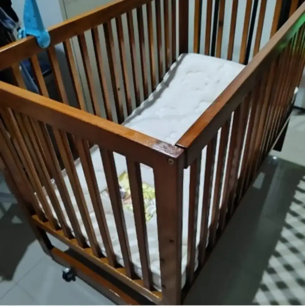 Baby Box Kayu Natural
