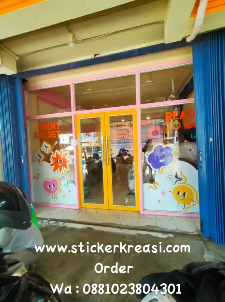 Sedia sticker sunblast dan kaca film anti UV