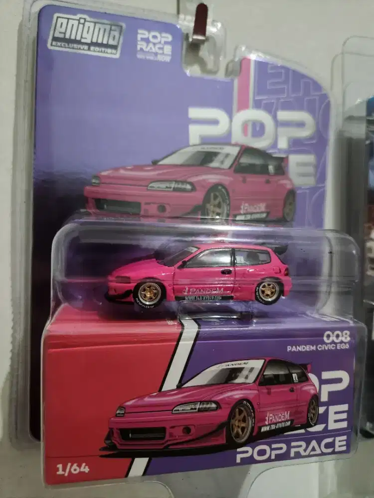 Diecast Poprace Civic eg Pandeem Pink