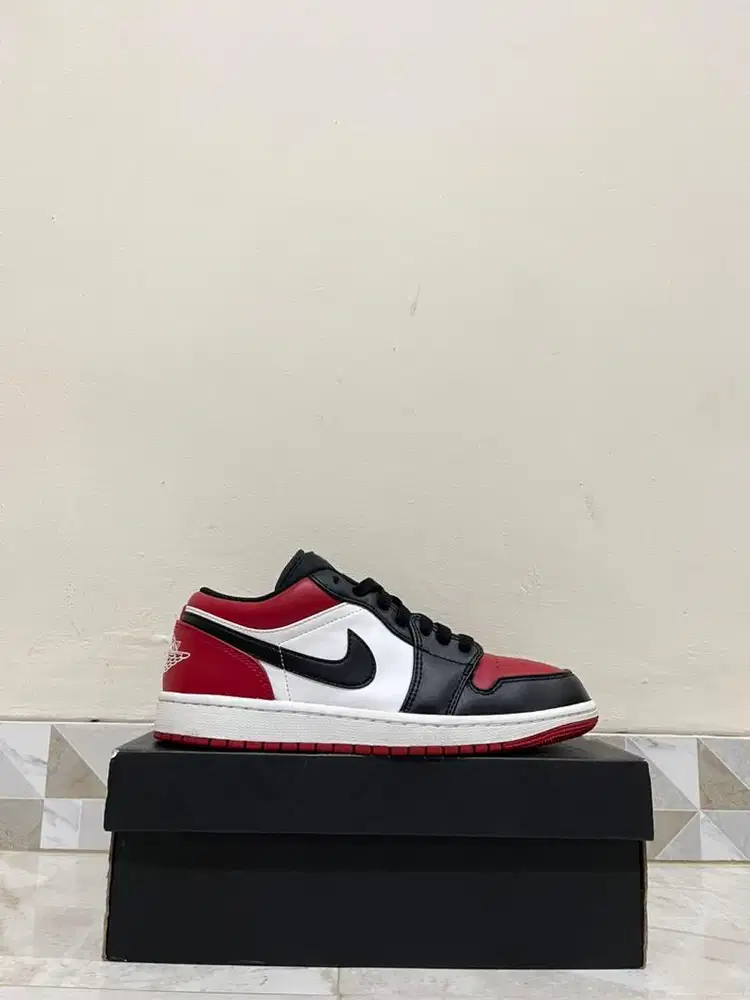 Air Jordan 1 Low Bredtoe (Size 41) Original 100%