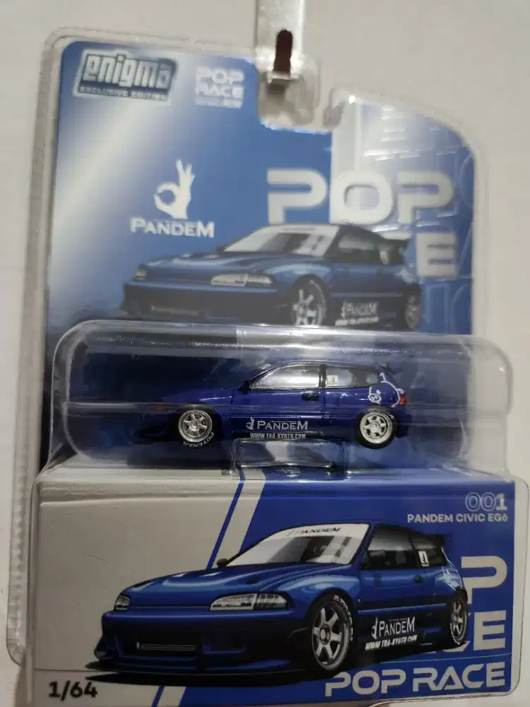 Diecast Poprace Civic eg pandeem blue