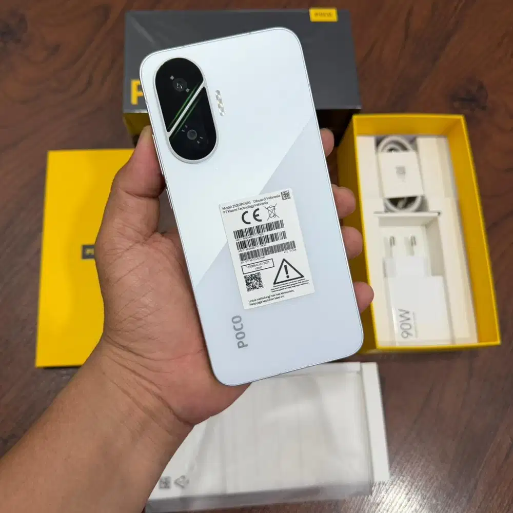 poco f7 white ram 12/512gb super mulus