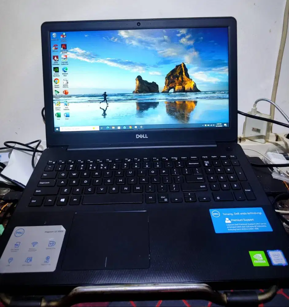 Dell Inspiron 5583 - i5 Gen 8 / RAM 8GB / SSD 512GB + HDD 2TB / Nvidia