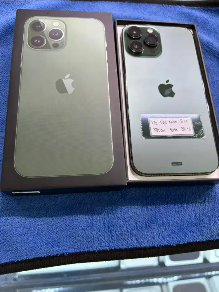 SECOND IPHONE 13 PRO MAX 512GB EX-IBOX GREEN