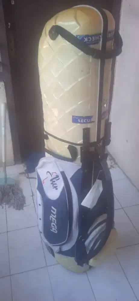 Golf travel bag Hard Case merk Mega
