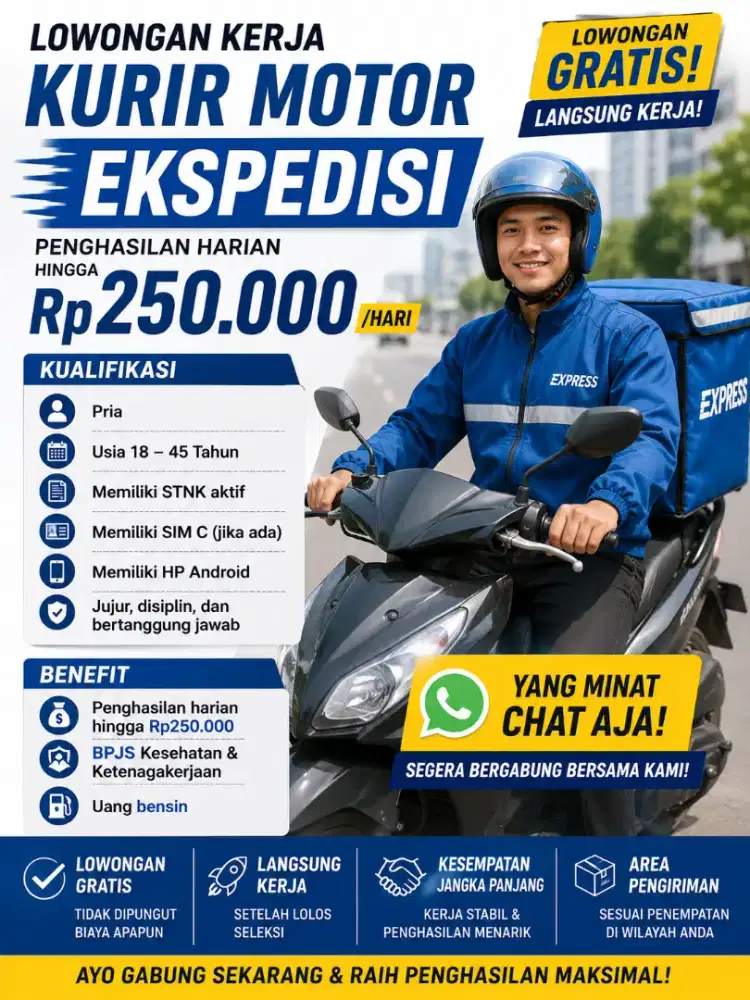 Lowongan kurir ekspedisi