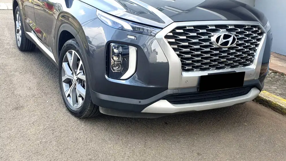 Hyundai Palisade 2.2L Signature 2WD Diesel Grey On White 2022 NIK 2021