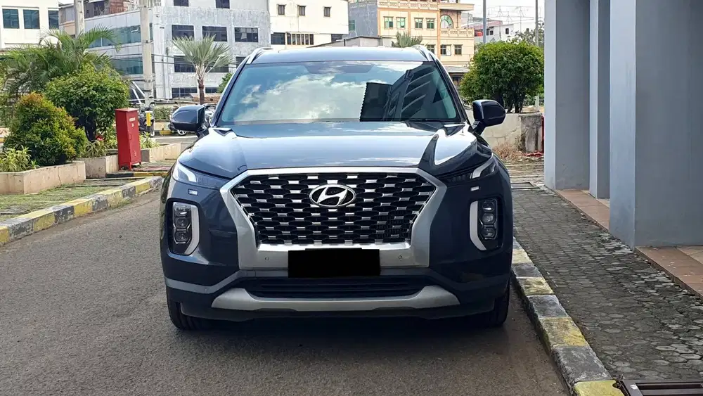 Hyundai Palisade 2.2L Signature 2WD Diesel Grey On White 2022 NIK 2021