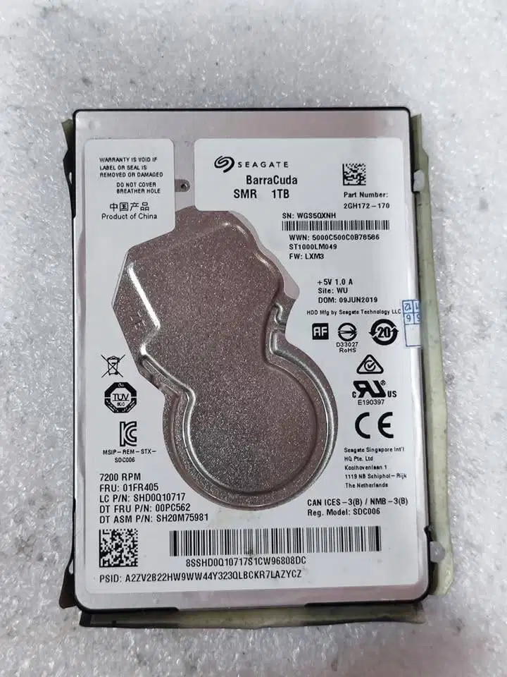 Hardisk 1TB Seagate kesehatan 100% (bekas)