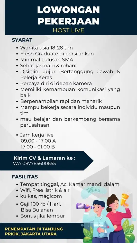 HOST LIVE DAPAT MESS