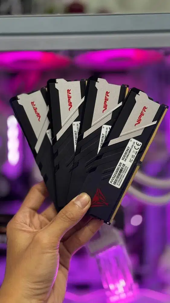 Ram PC DDR5 32GB 6000Mhz kit VIPER Pembelian Nov 2025 grnsi NJT