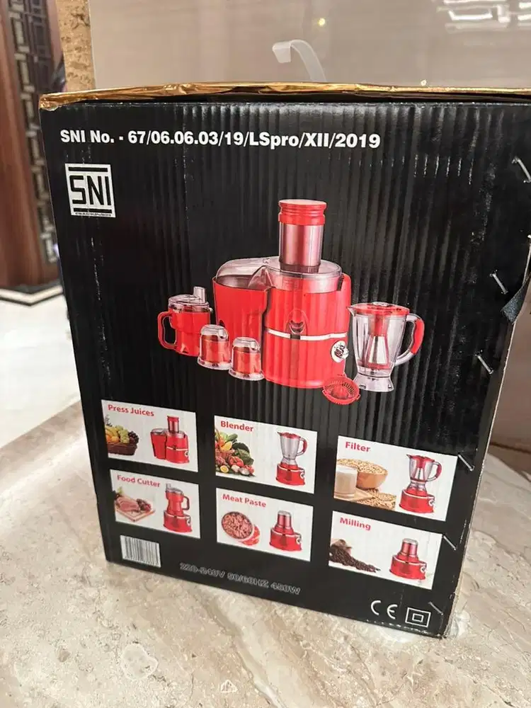 Juicer Blender Multifungsi Dapur Modern 7in1 Premium Kitchen Set