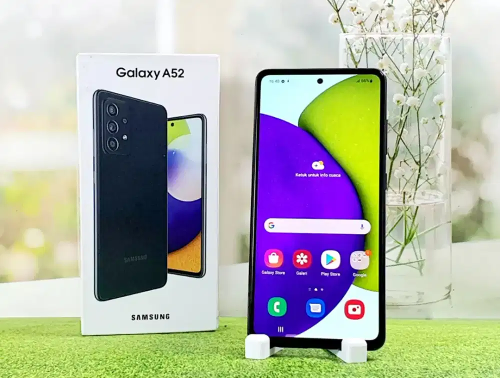 Samsung A52 NFC Ram 8GB/256GB mulus fullset Resmi SEIN