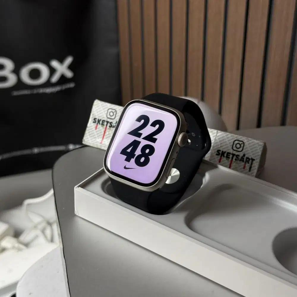 Apple Watch Series 8 45mm Starlight iBox iwatch Battery Health 89%