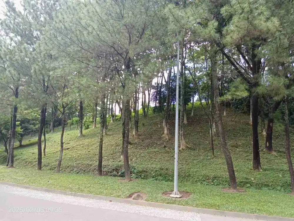 Tanah siap bangun di Bukit Permata Sentul Bogor Jawa Barat
