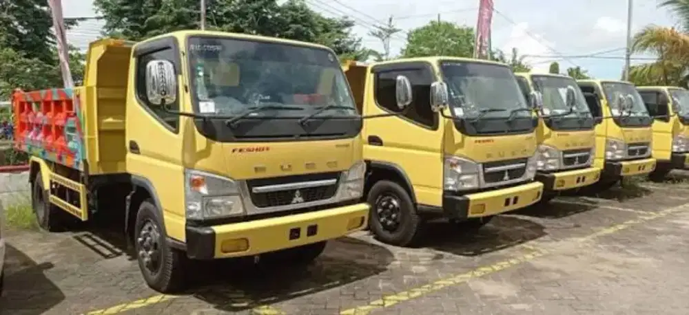 Mitsubishi Canter FE 75 SHDX dumptruk