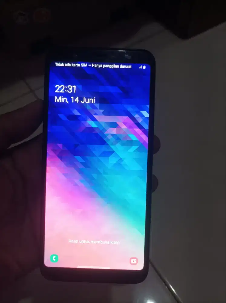 SAMSUNG A6+ RAM 4+4/32..NO MINUS MASIH ORI BLM PERNAH SERVICE