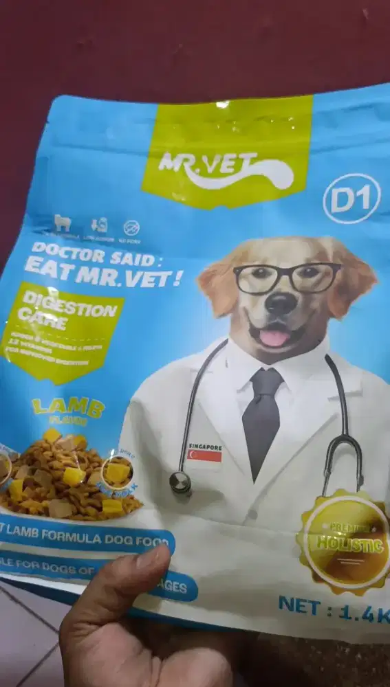 Dryfood anjing mrvet, Cassielpet, keepo