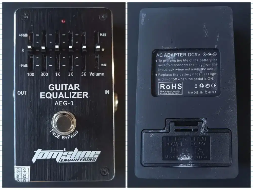 TOMSLINE EQUALIZER AEG 1