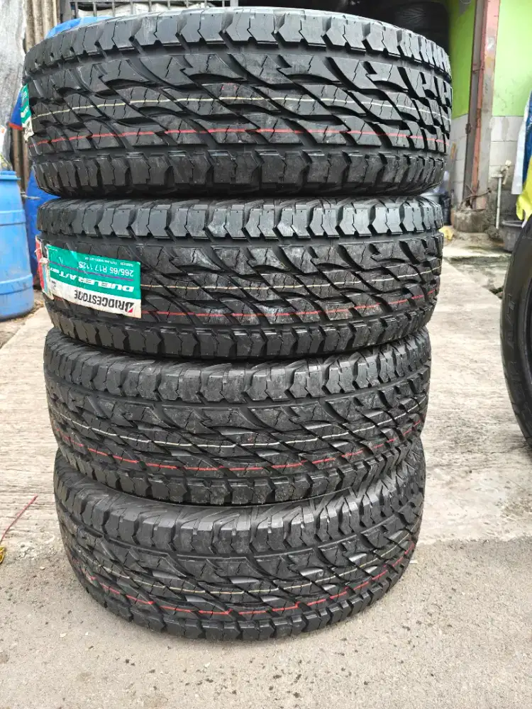 Jual ban baru mrek bregestone dueler A/T 265 65 R17 4pcs.