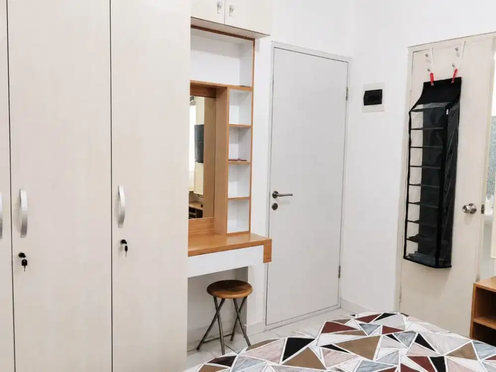 Disewakan Bulanan Apartemen Aeropolis Studio Furnish dekat Bandara Soekarno-Hatta