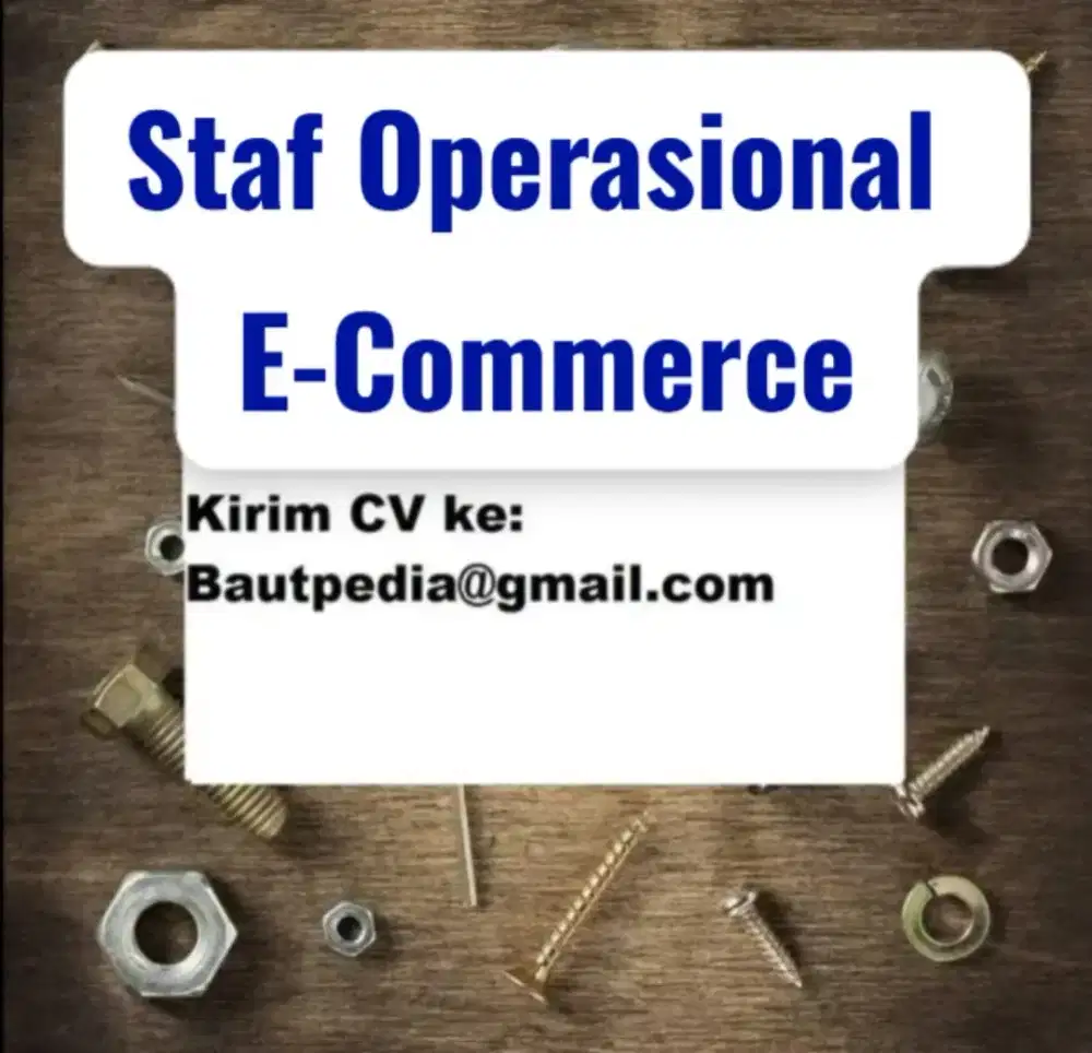 Lowongan Staf E-Commerce