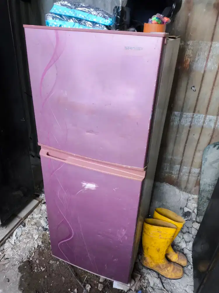 kulkas sharp 2 pintu