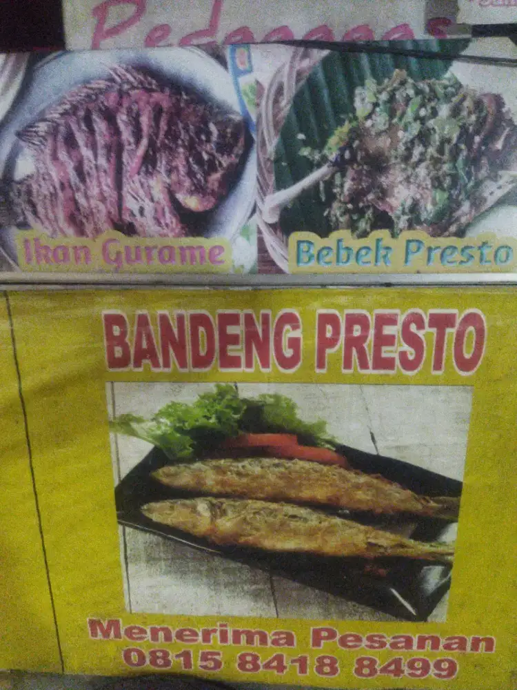 Lowongan kerja dibutuhkan untuk karyawan Bandeng presto dan ketoprak