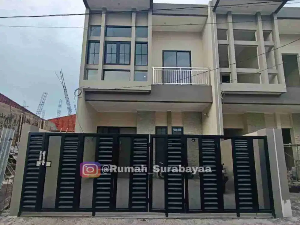 Rumah Baru Wisma Mukti Klampis dkt Manyar, Semolowaru, Nginden