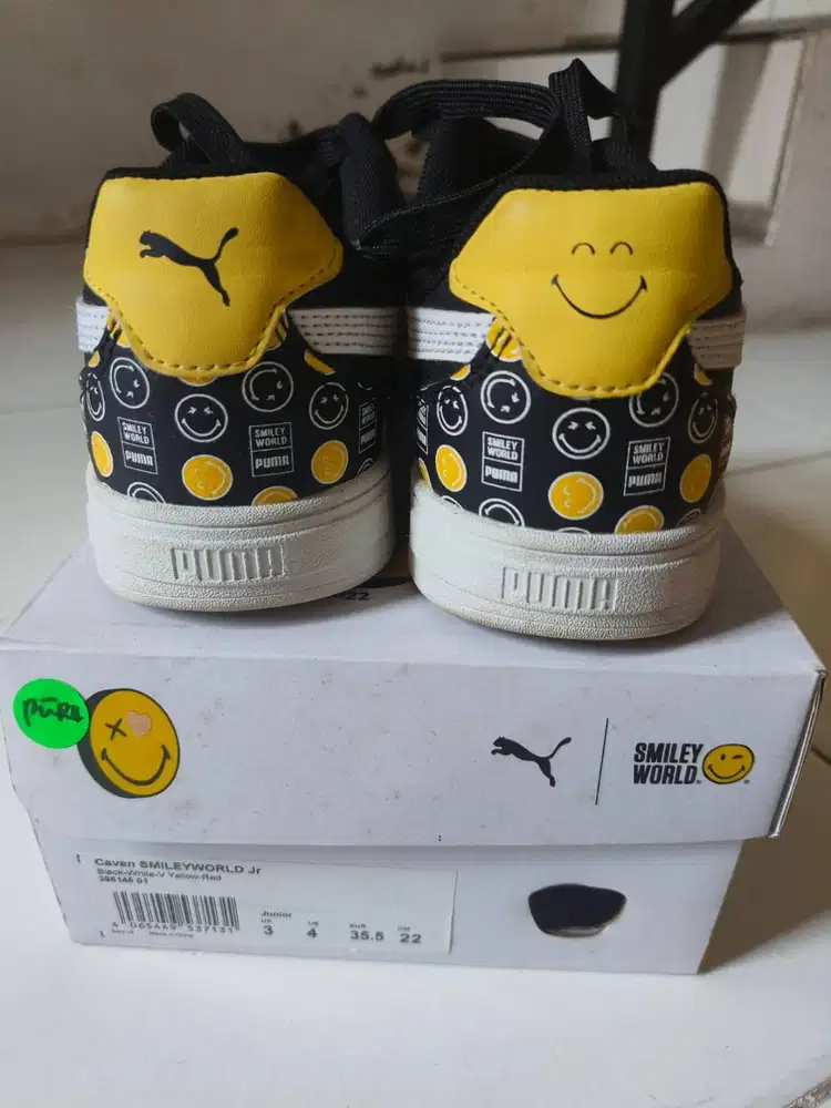 JUAL PUMA SMILEY WORLD JR SIZE 35.5 ORI
