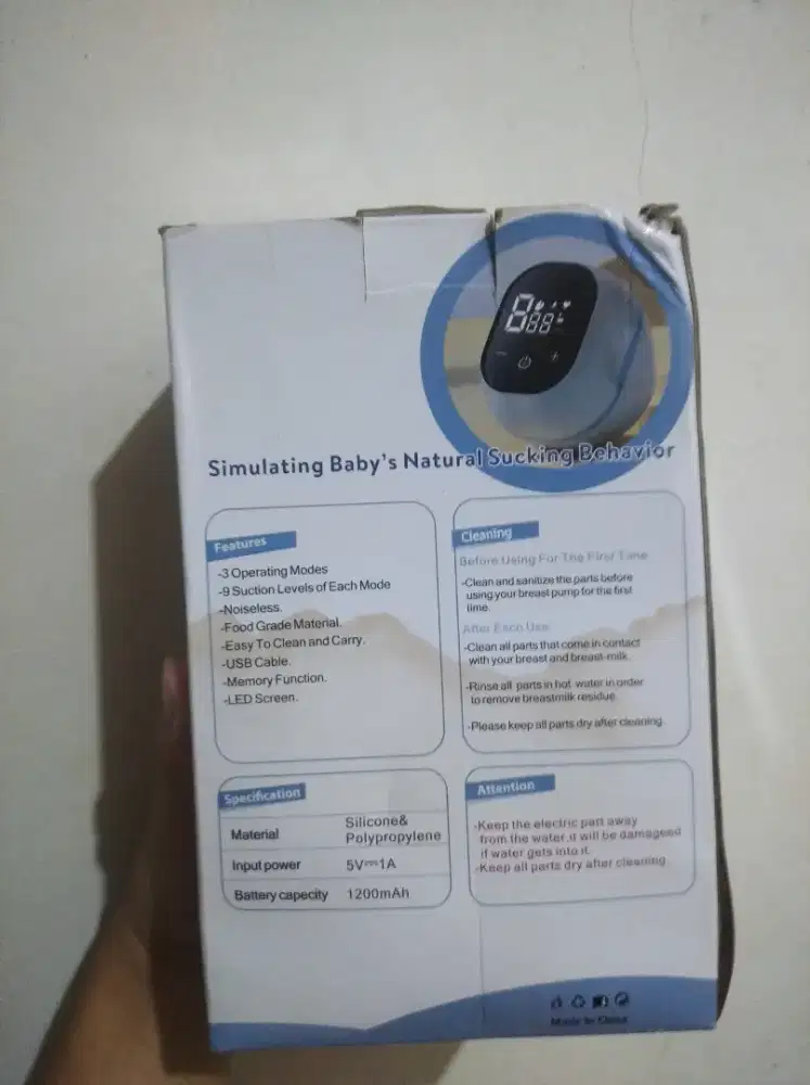Pumping asi otomatis touch screen fullset box