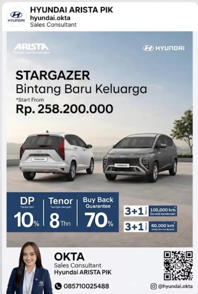 Mobil hyundai promo