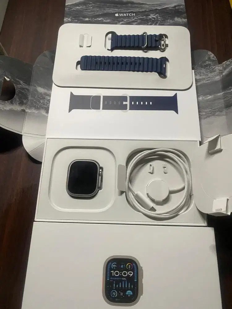 Apple watch ultra 2 resmi ibox fullset mulus