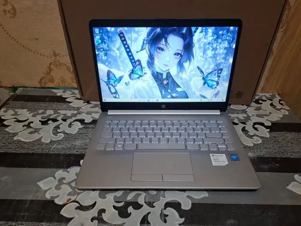 Laptop Hp 14s-Cf2xxx Celeron N4020 RAM 4 GB SSD 256 GB Normal.