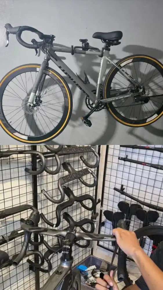 Sepeda Roadbike/Gravel Element FRC 50