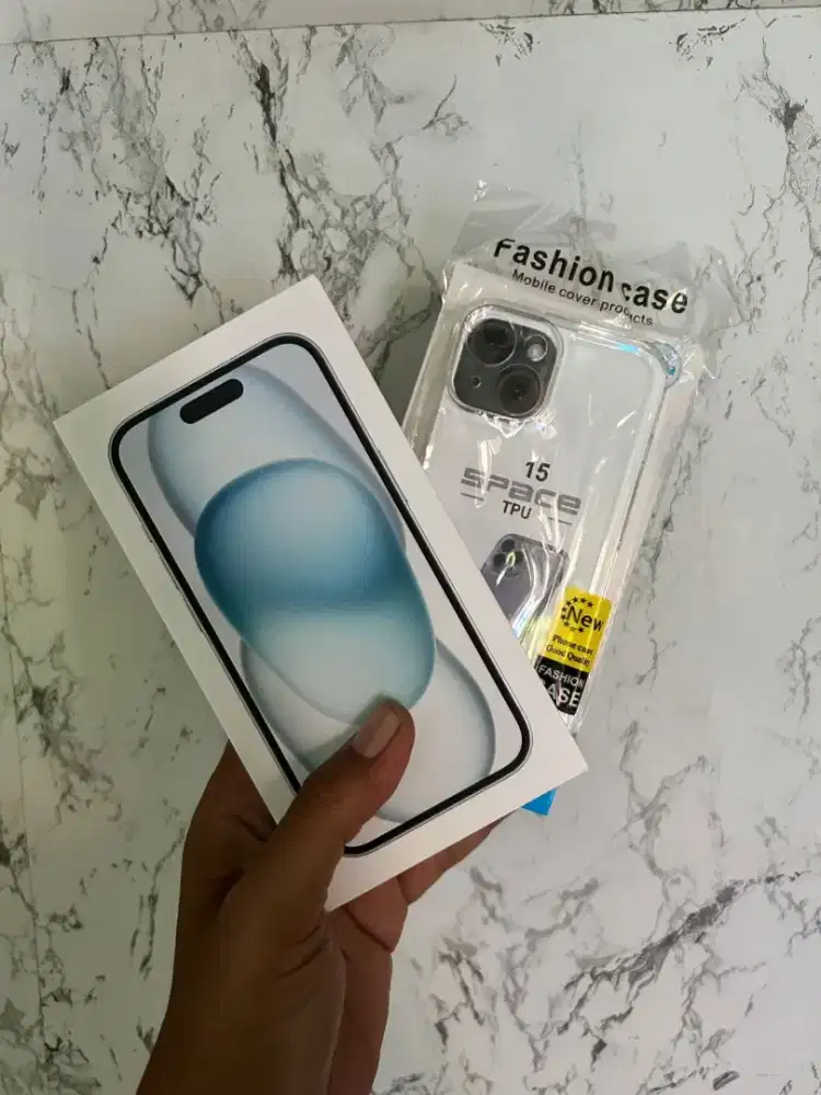 iphone 15 128 gb garansi resmi indonesia free adpator, case, TG