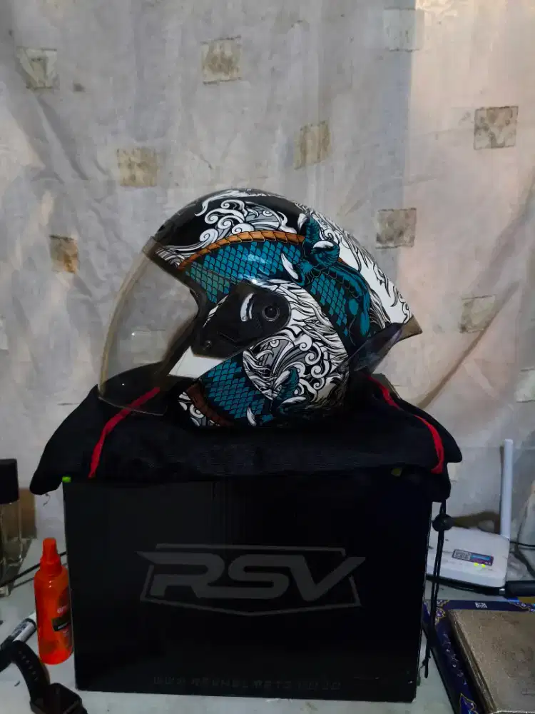 HELM RSV NEW WINDTAIL RYUJIN SIZE M