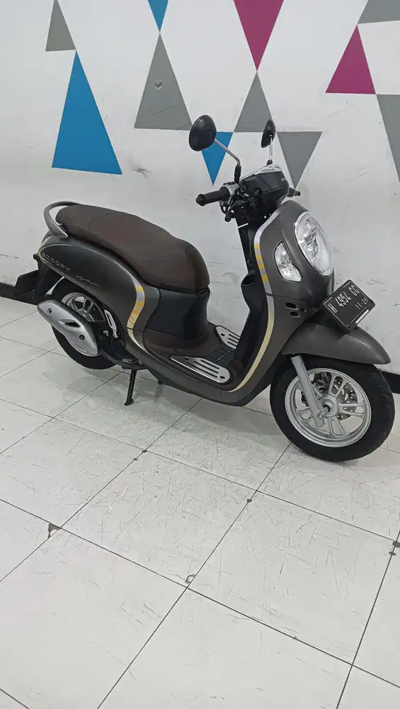 Honda Scoopy Stylish Keyles 2021 km.9000 Asli