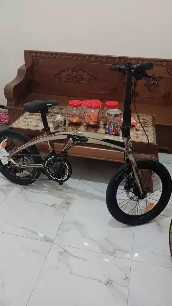Sepeda lipat maximo 10sped