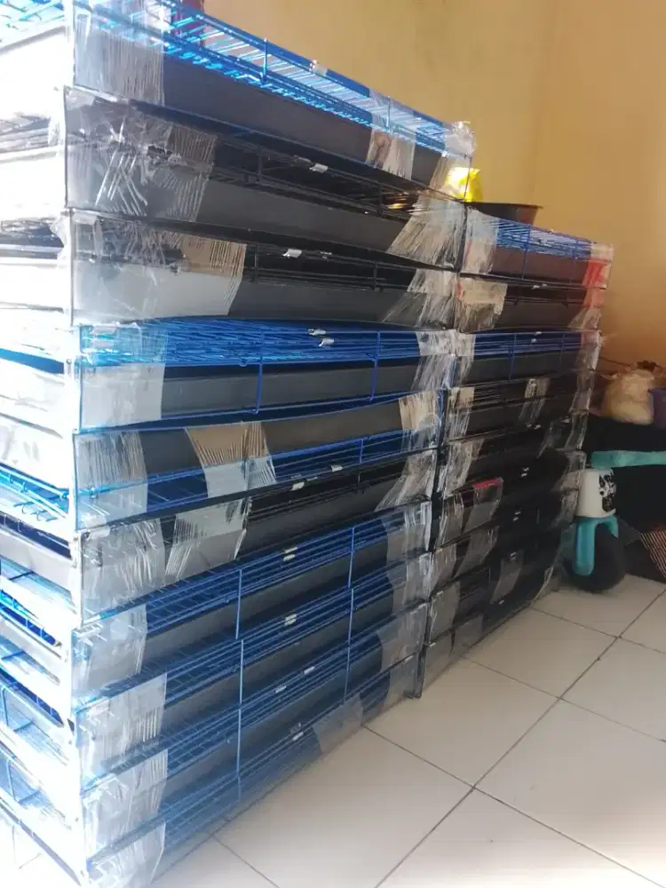 Kandang kucing lipet 60×42×50