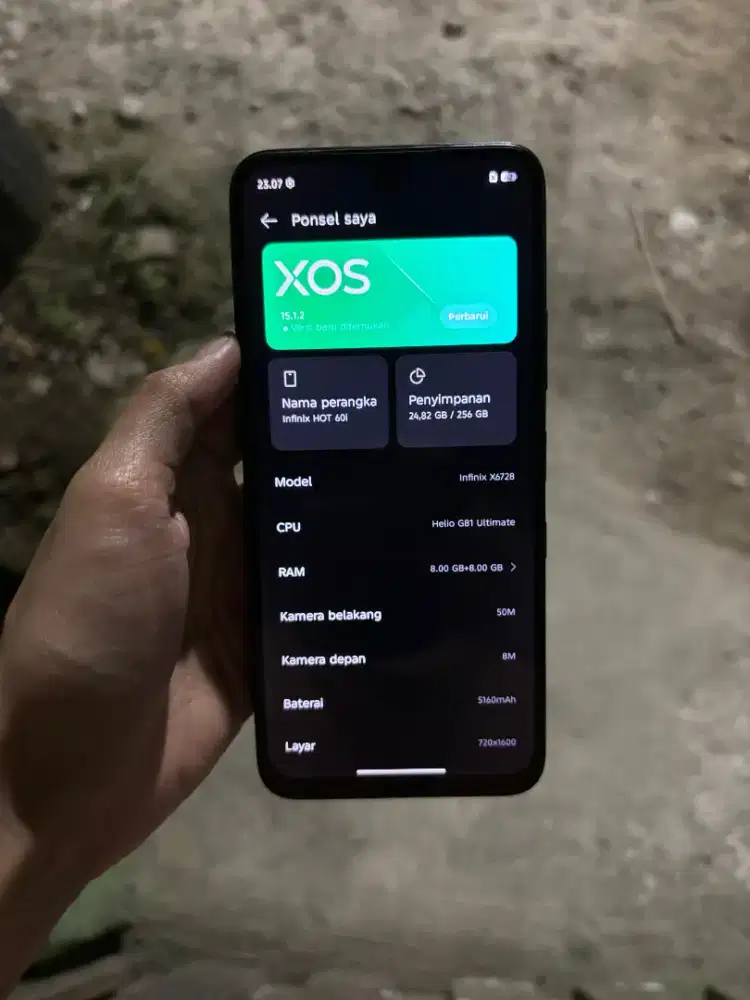 Infinix hot 60i 8+8/256 NFC
