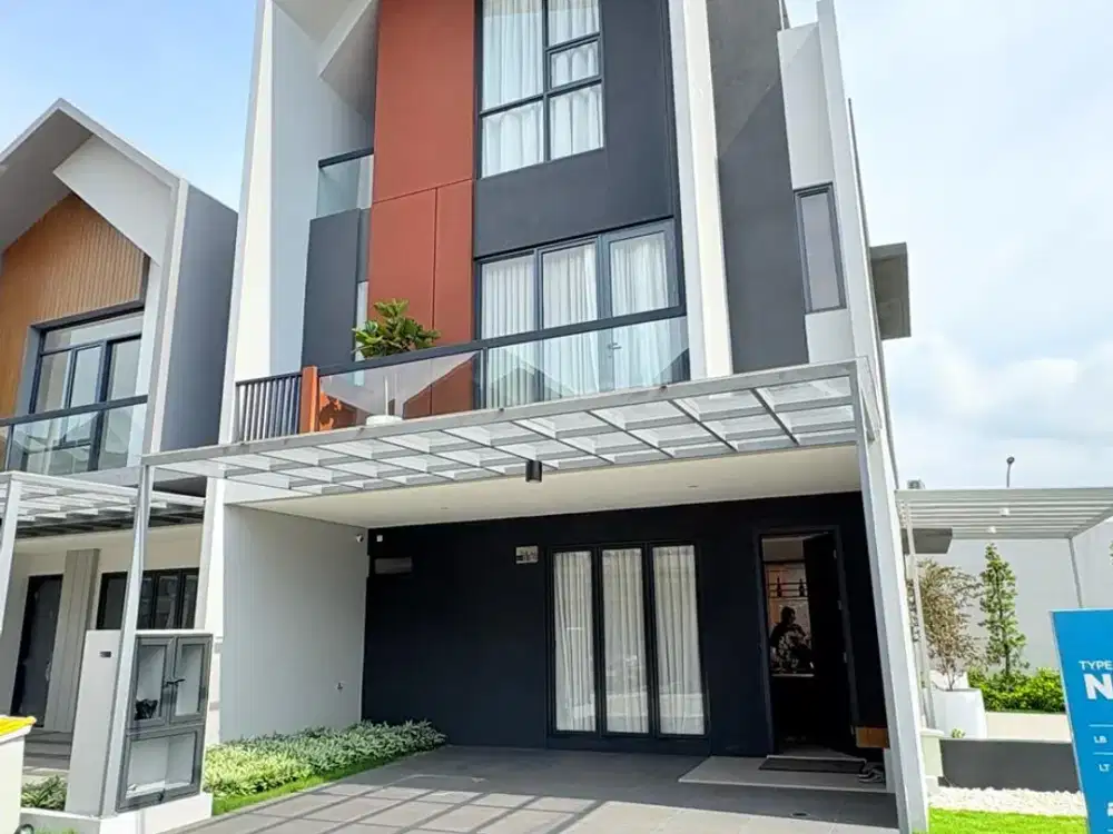 Rumah Baru 3 Lantai Full Smart Home di Perbatasan Jakarta Timur, Strategis 5 Menit ke Tol dan Stasiun Bekasi - FREE PPN & Bebas Biaya