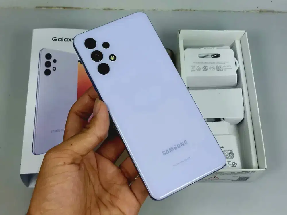 Samsung Galaxy A32 NFC Ram 8GB/128GB mulus fullset Resmi SEIN