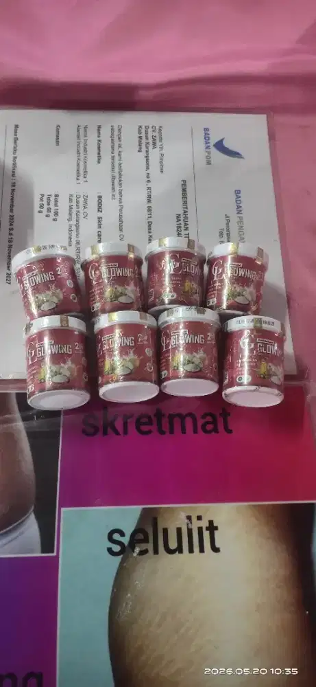 Promo ,plembab+pencerah wajah