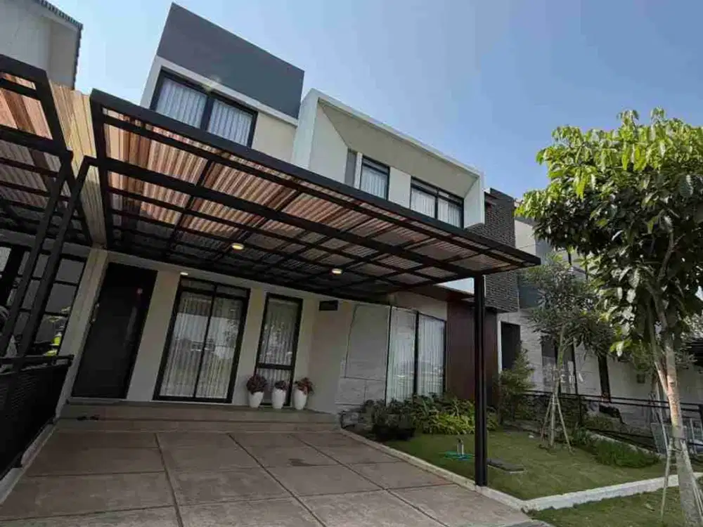 Jual Rumah Mewah Kota Baru Parahyangan Bandung Barat, Full Furnished & Taman Luas