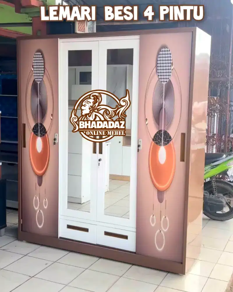 Lemari Besi 4 Pintu