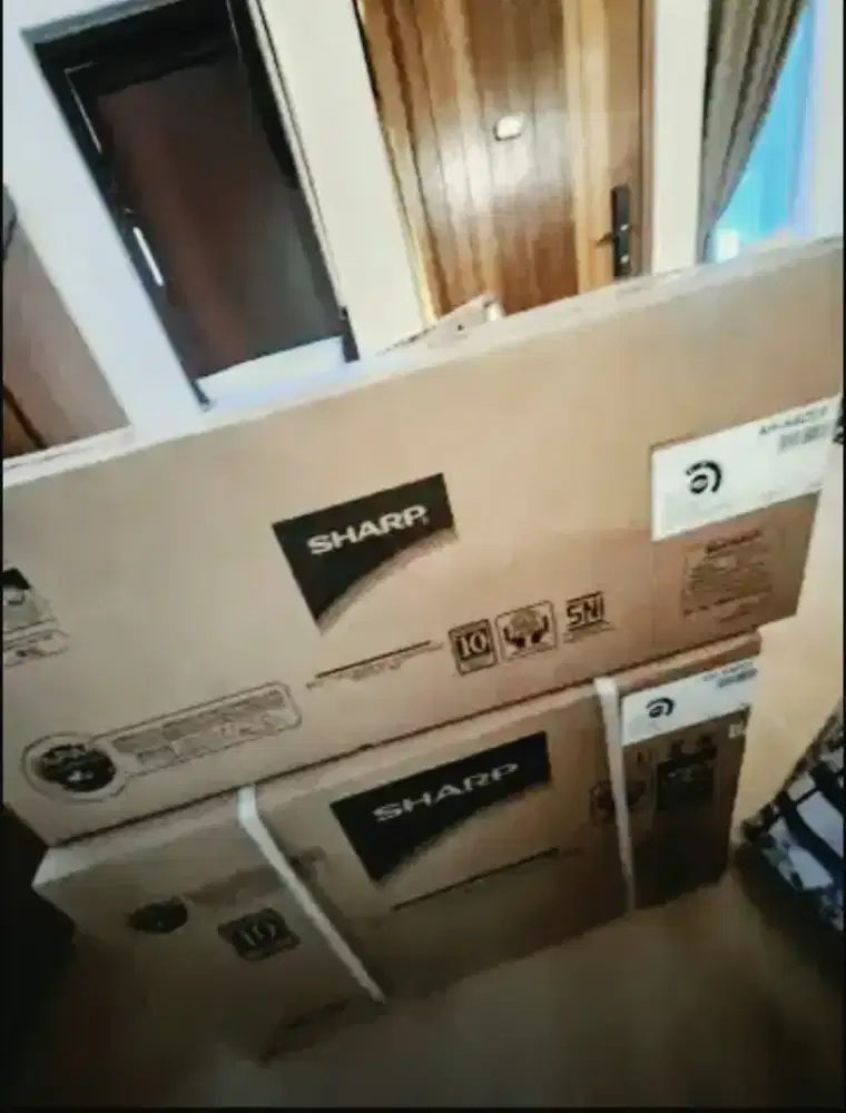 AC Sharp 1PK baru masih di segel dus